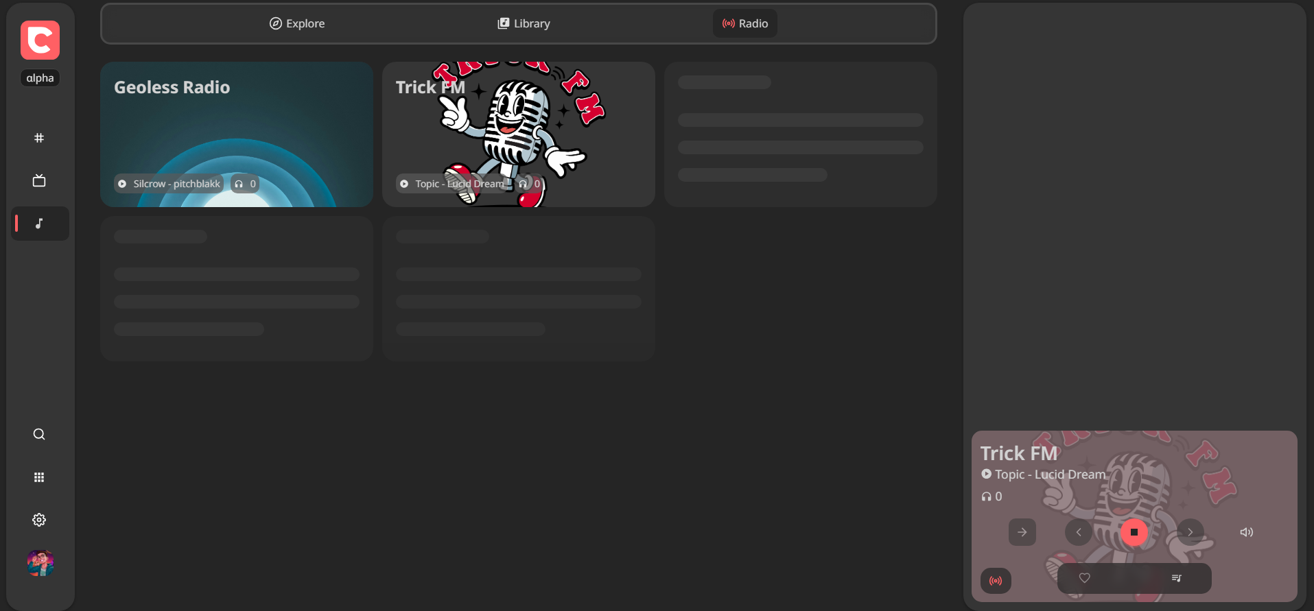Project TRICK FM | Radio Online - SR AGENCY